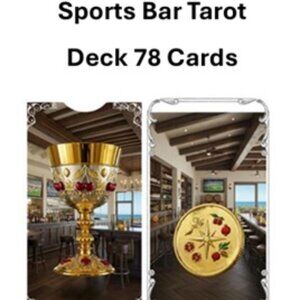 sports bar  tarot deck 78 cards